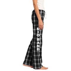Women's plaid flannel pants